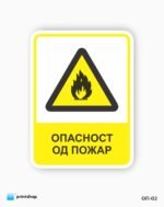 Знаци за опасност